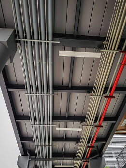 water gas pipe engineering filtered image processed vintage effect 1